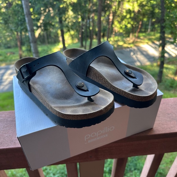 Birkenstock Gizeh Papillio Flex Platform Sandals Size 37 (U.S. W 6-6.5) - Vegan - Picture 11 of 11